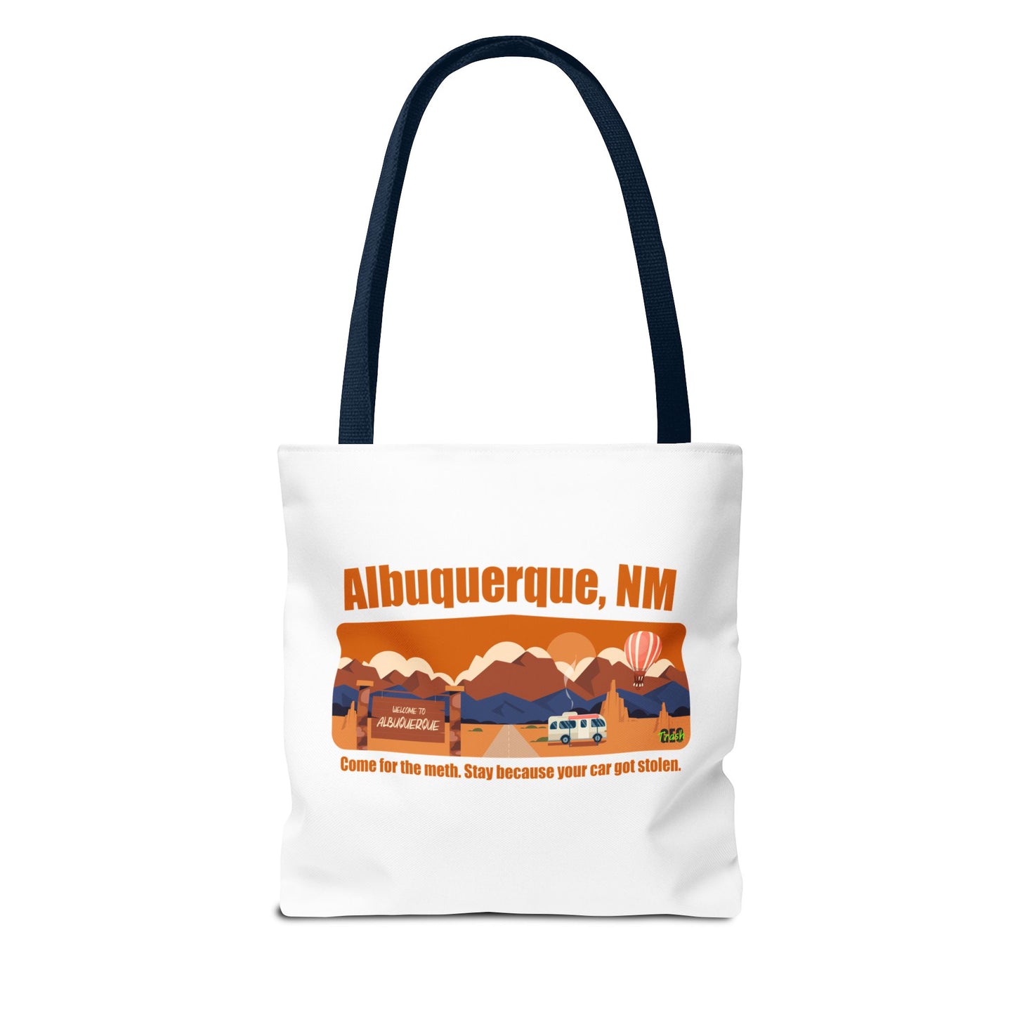 Albuquerque Adventure Tote Bag, Travel Bag, Souvenir Tote, Storage Bag, Unique Gift for Travelers