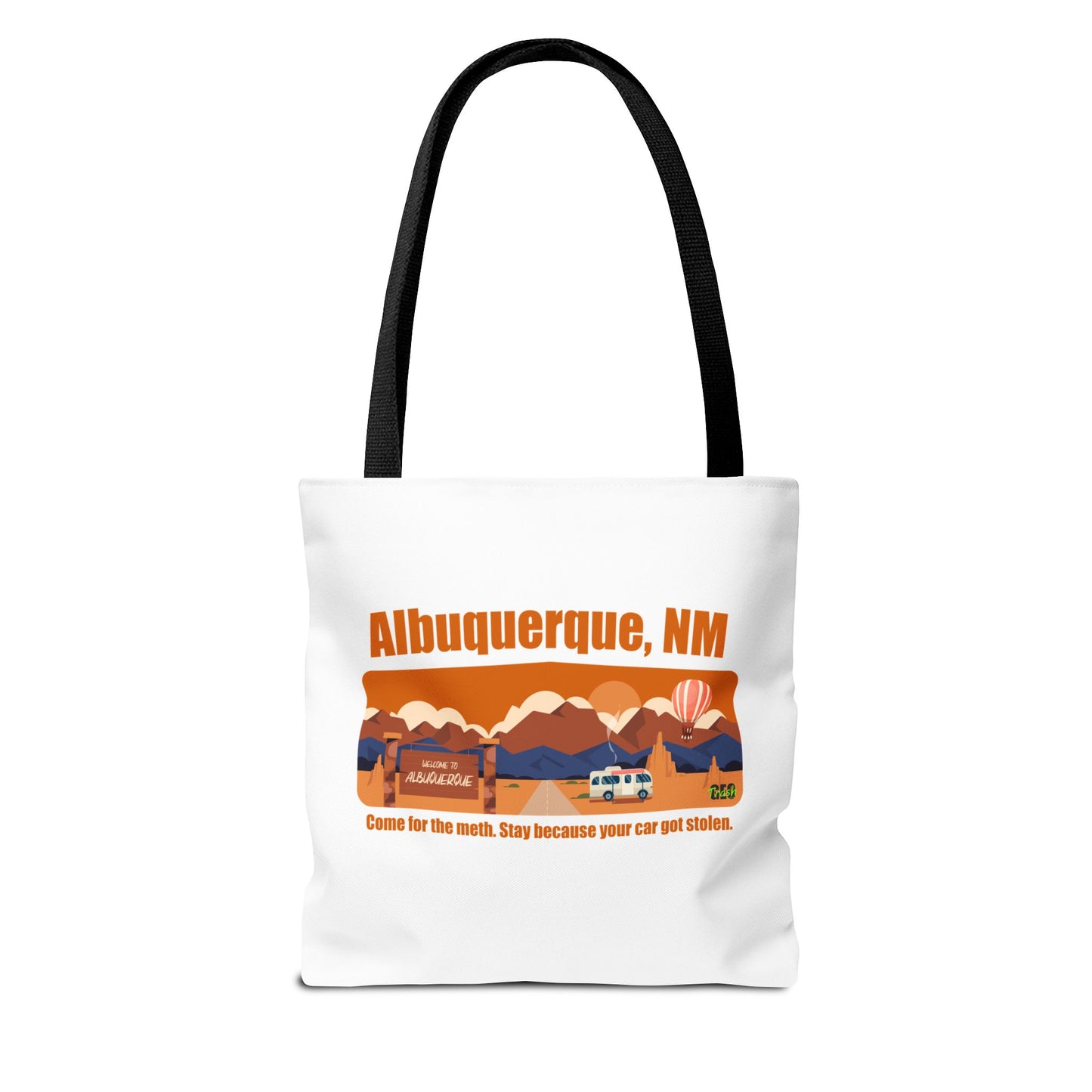 Albuquerque Adventure Tote Bag, Travel Bag, Souvenir Tote, Storage Bag, Unique Gift for Travelers